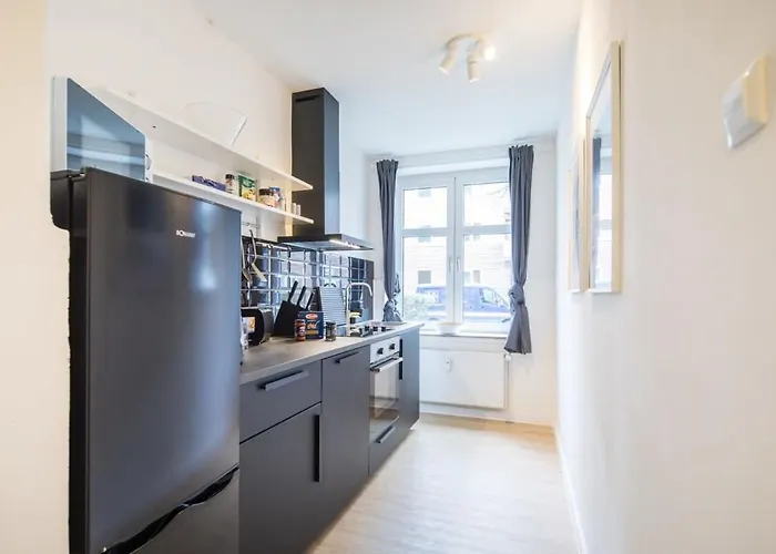 Apartament Schickes Zwei In Barmbek Hamburg