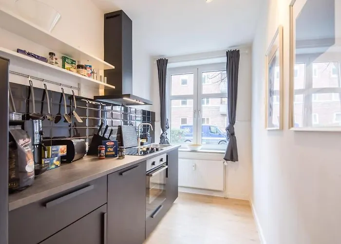 Schickes Zwei In Barmbek Apartament Hamburg